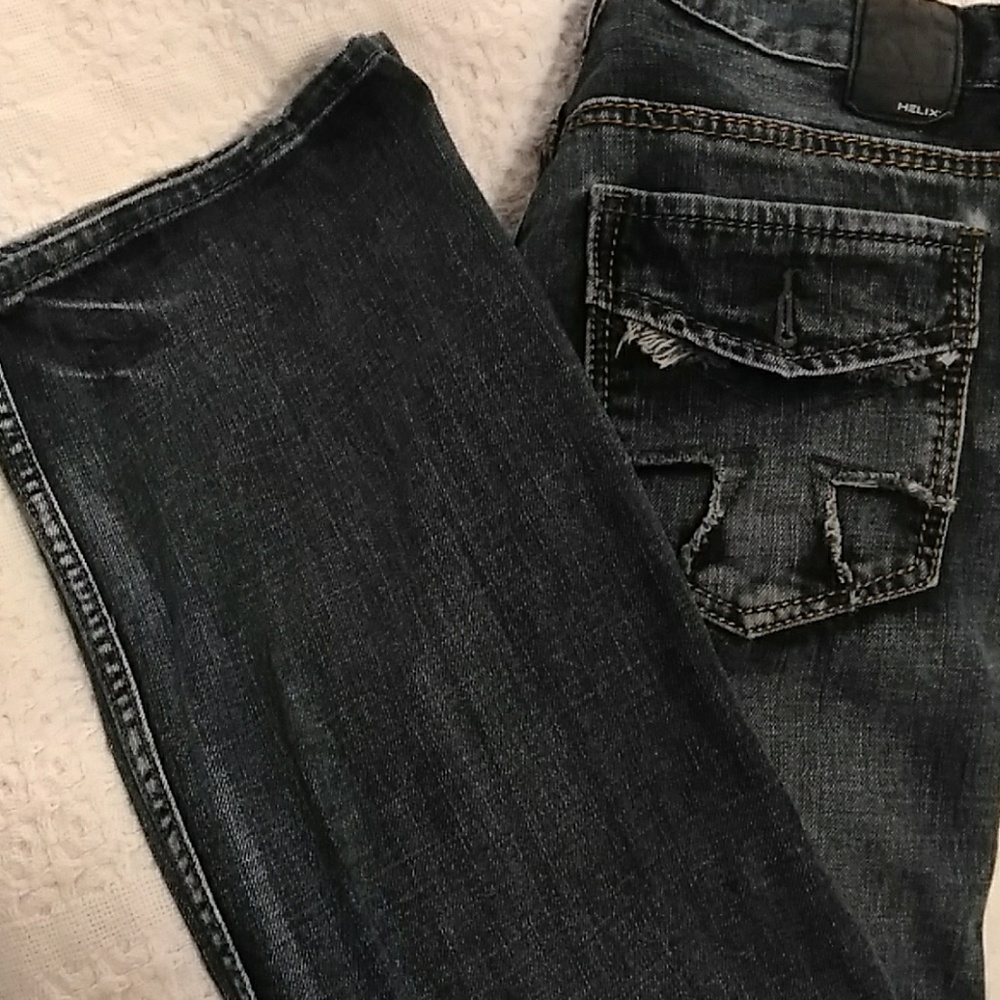 Men's jeans.